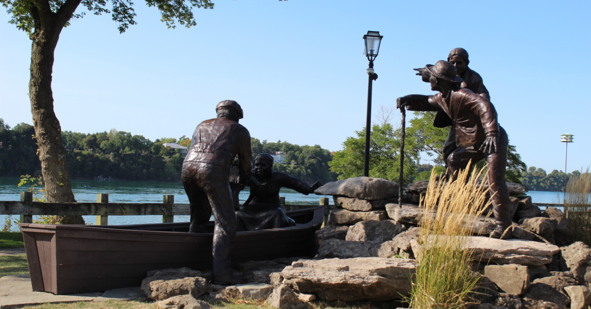 Freedom Crossing Monument, Lewiston, NY