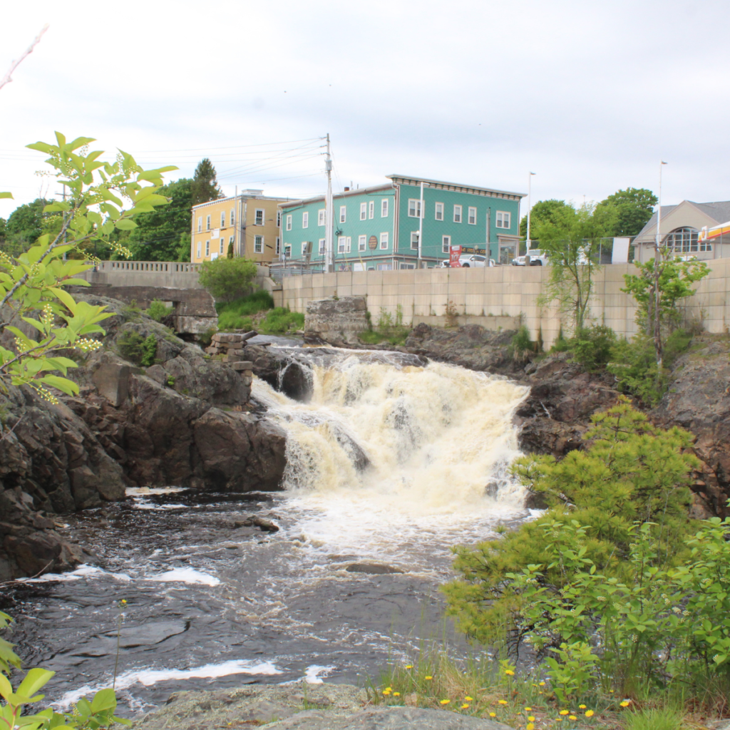 Picture of a waterfall