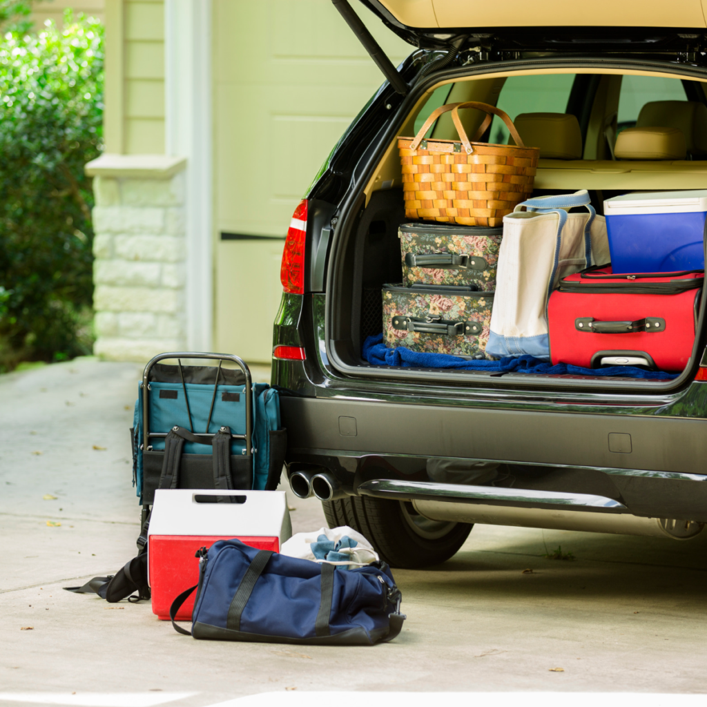 Road Trip Lunch Idea Packing The Car